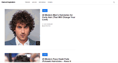 Desktop Screenshot of haircutinspiration.com