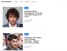 Tablet Screenshot of haircutinspiration.com